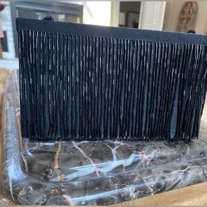 Beaded bag with hand and shoulder/ cross body ability